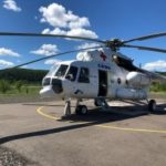 Вчера вертолет авиакомпании "СКОЛ" выполнил первый санитарный рейс 2877293bdbb9eaf02bdf22aa6ff385fb
